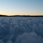 Dimfrost på sjön